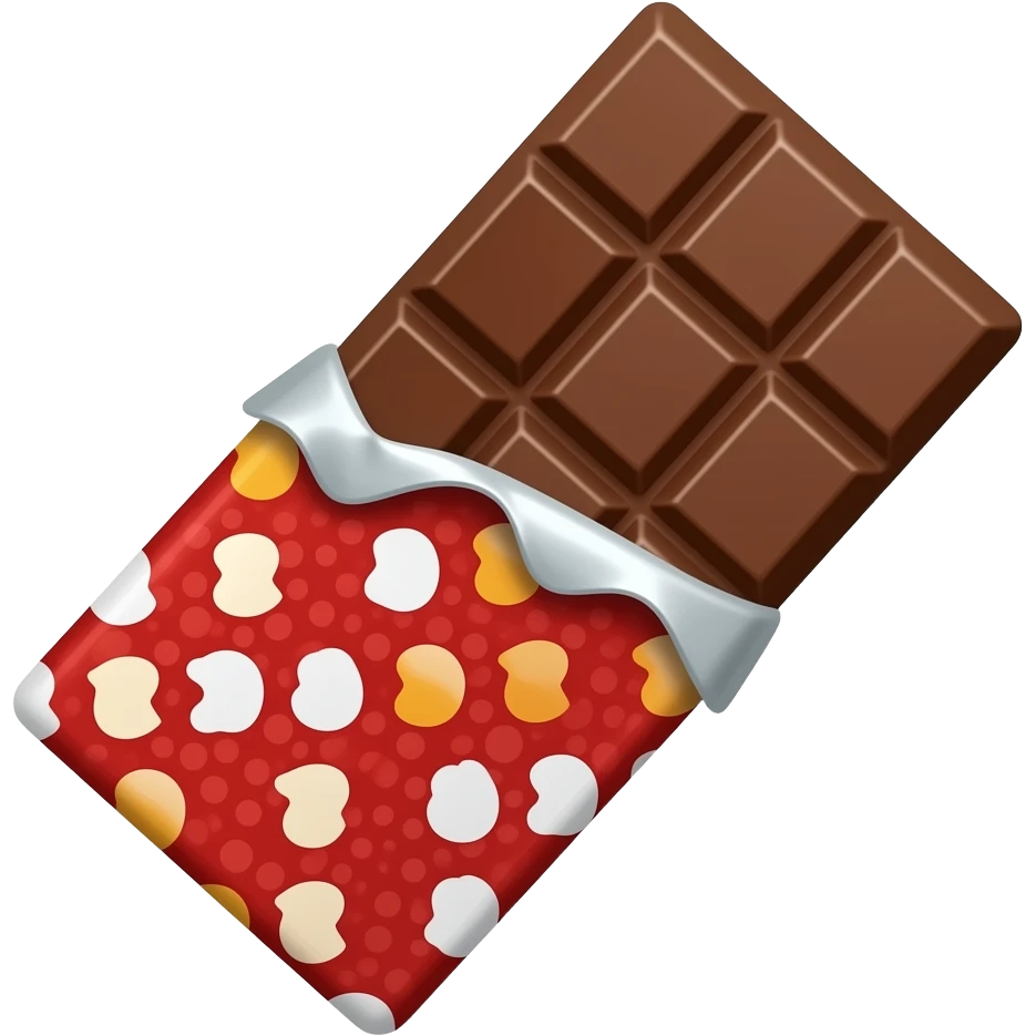 chocolate bar emoji