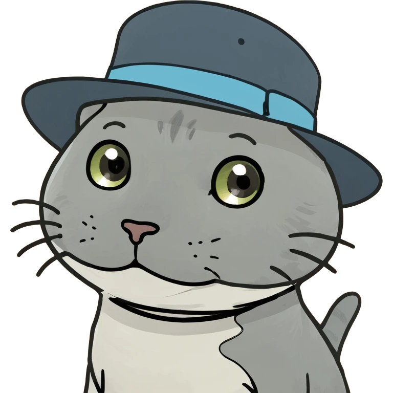 Cute kitty emoji