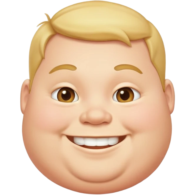Fat boy emoji