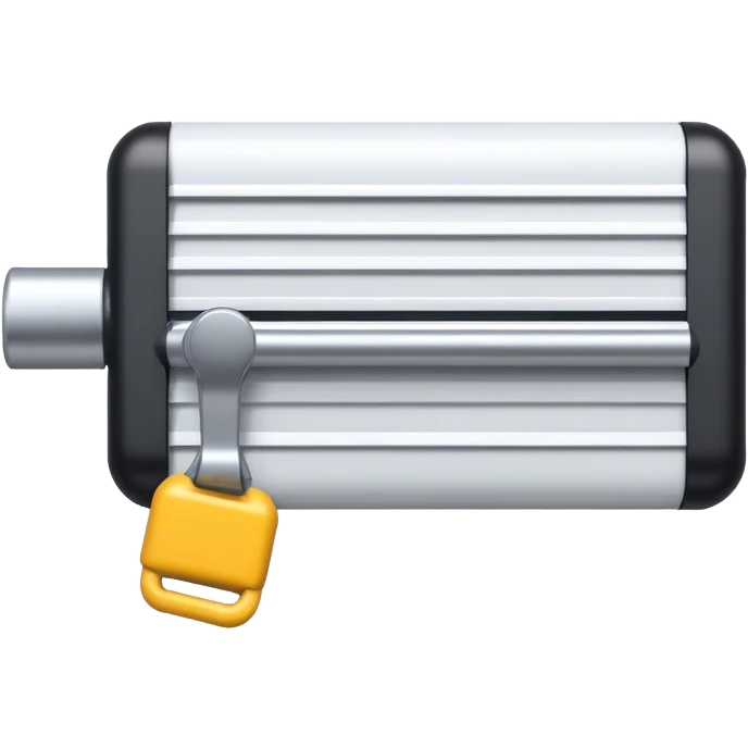 Roller shutter handle emoji