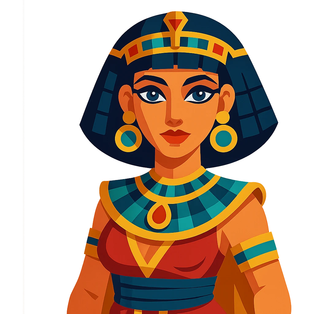 Civilization VI leader with beautiful eyes emoji