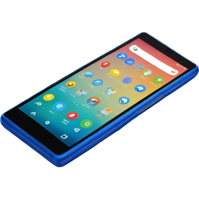 Teléfono infinix hot 30i color azul emoji
