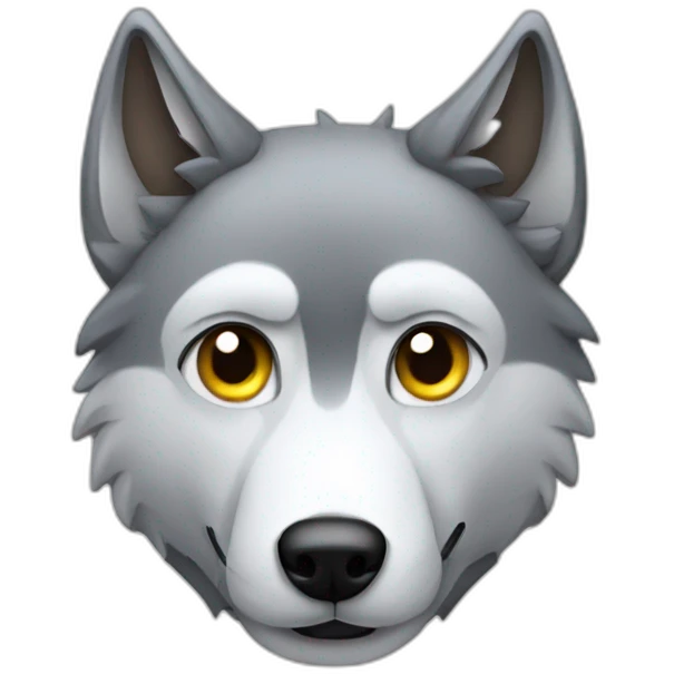 wolf with milk emoji