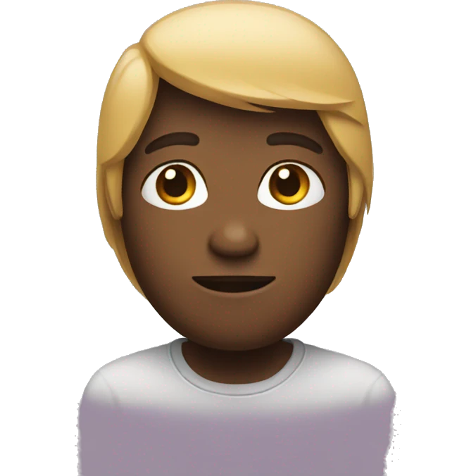 a shy emoji emoji