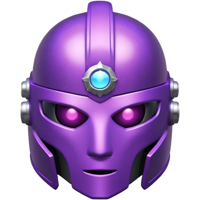 glitter purple Astral Helmet emoji