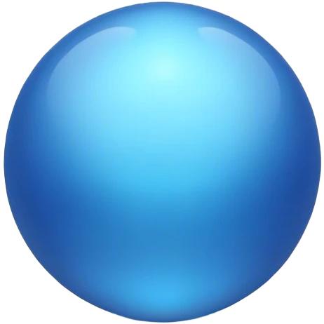 Blue emoji