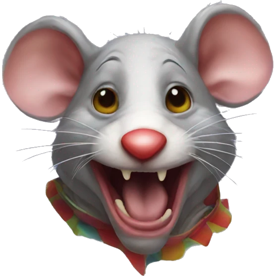 clown rat emoji