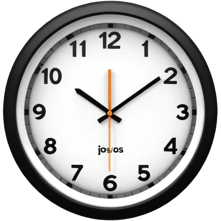 wall clock emoji