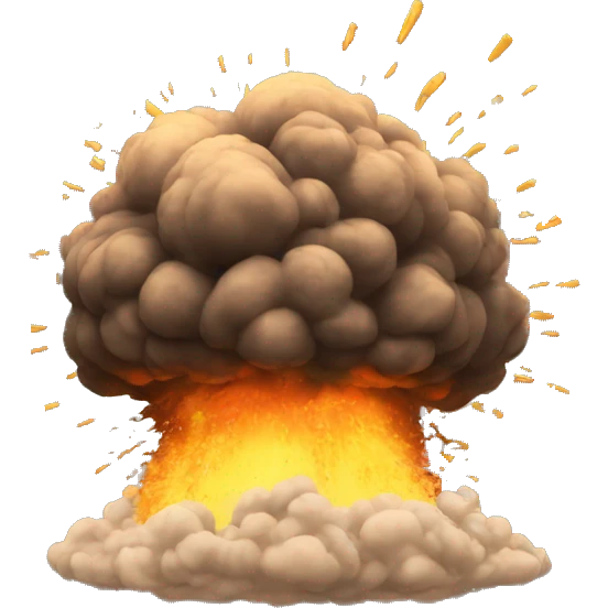 explosion emoji