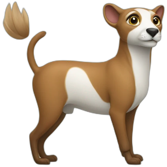 animal doing a pose of bellingham emoji
