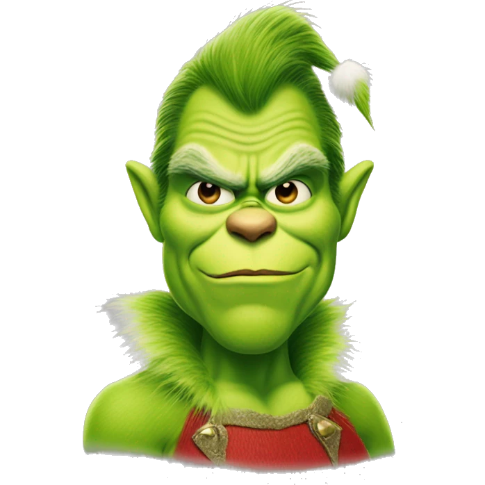 henry cavill as grinch emoji