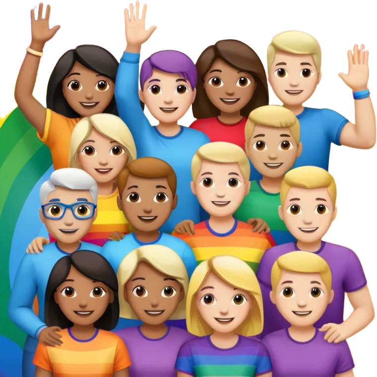 pride charcters emoji
