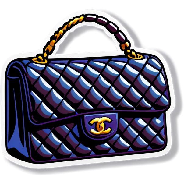 Chanel classic bag emoji