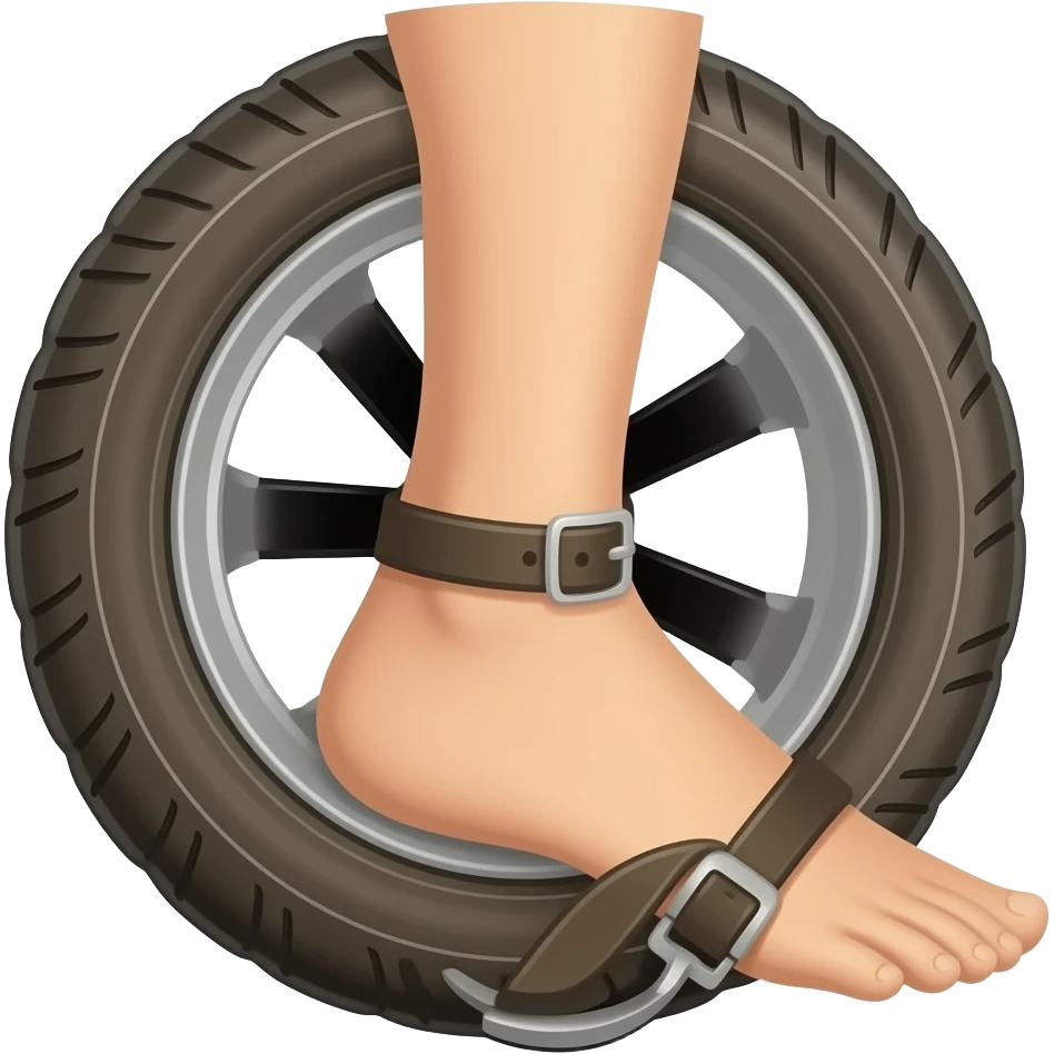 Llanta usando lebatado los piernas humano emoji