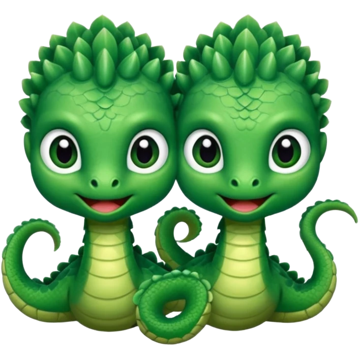 Baby hydra – Two heads, playful eyes






 emoji