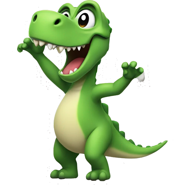 Dino dab emoji
