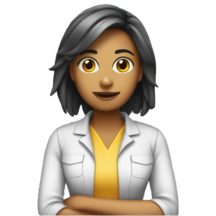 Chica trabajadora emoji