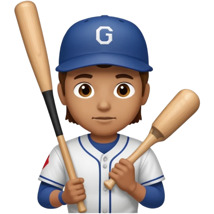 Baseball player emoji