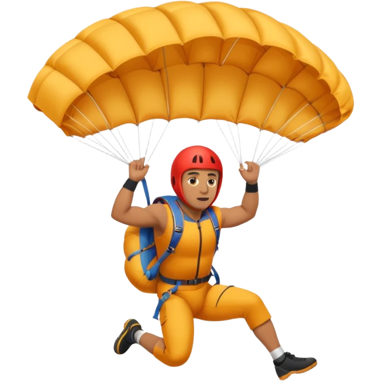 Man falling emoji
