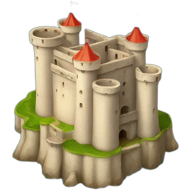 Château Fort boyard emoji