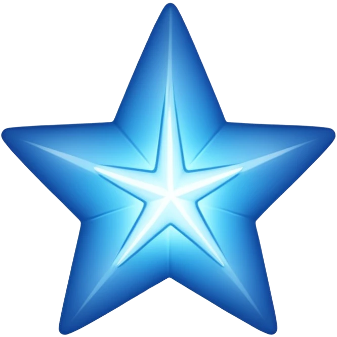 blue star emoji