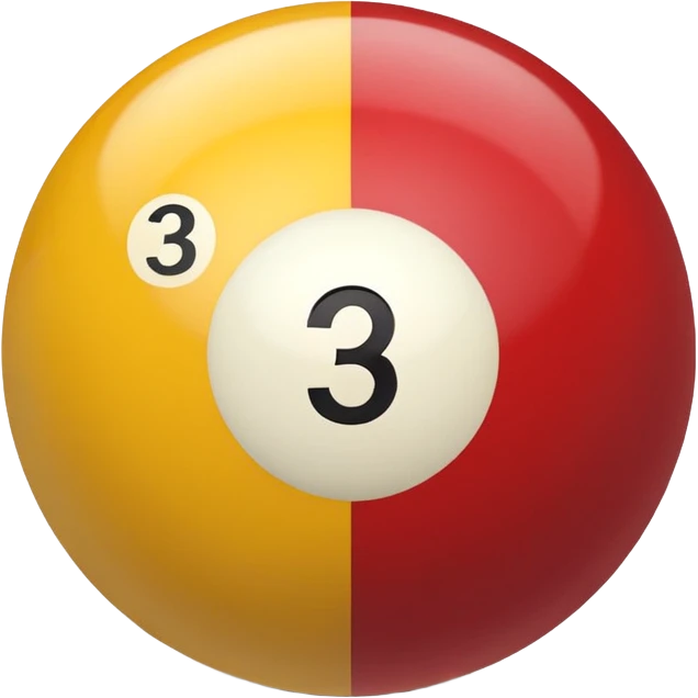 2 numbered billiard ball  emoji