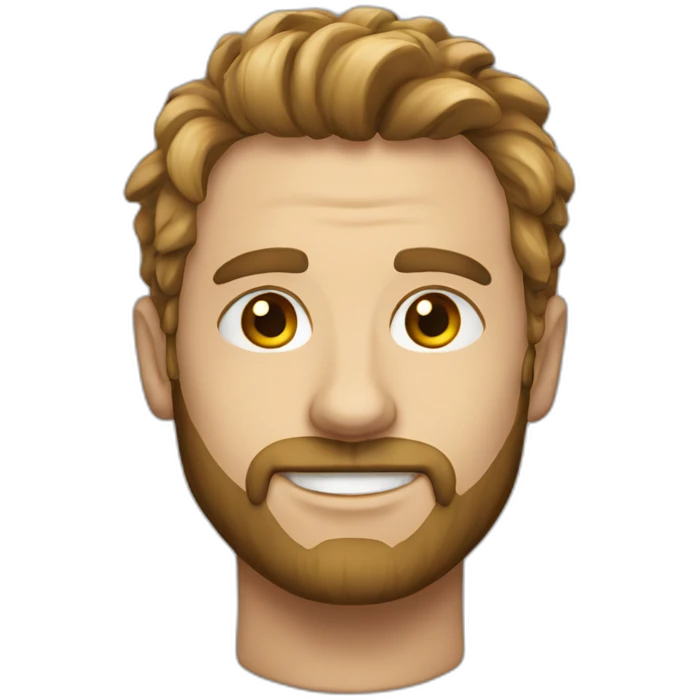 andrew tate with hairs emoji