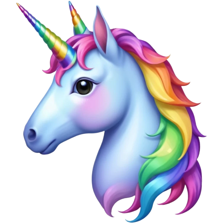 Gay unicorn emoji