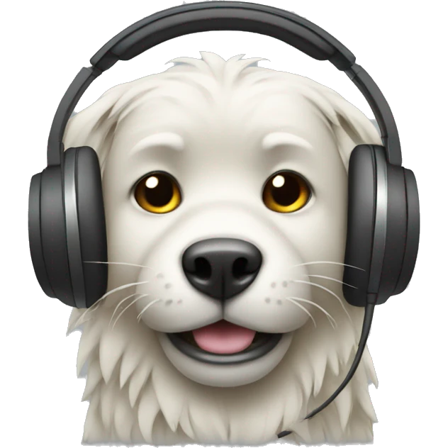 animal with headphones emoji