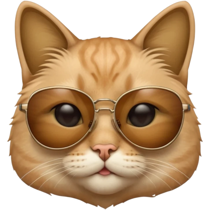 Cat wearing sunglasses emoji