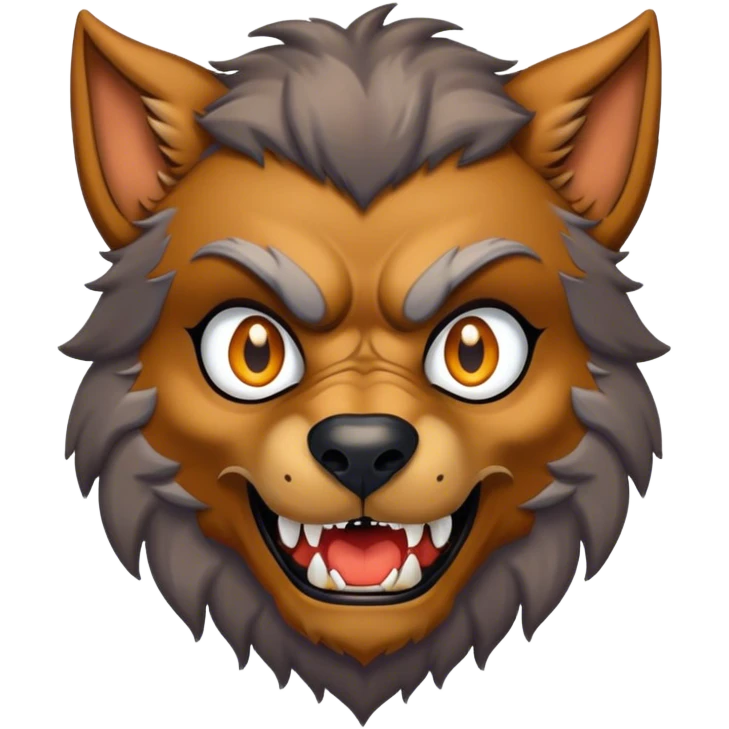 Werewolf emoji