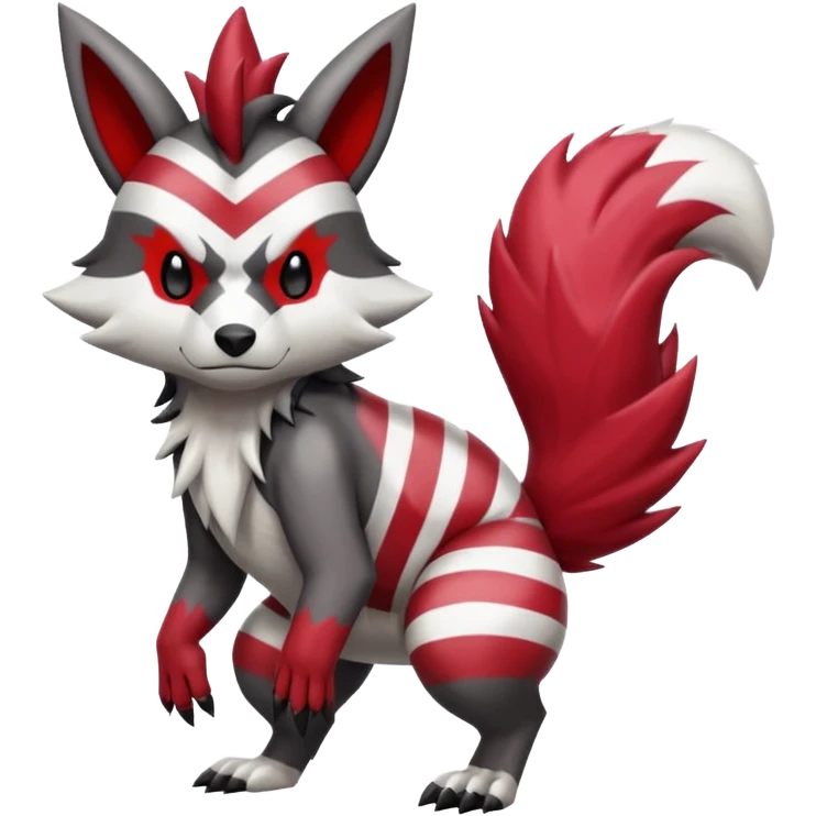 Obstagoon-Zangoose-Zigzagoon-fusion emoji