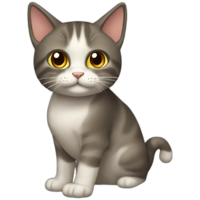gato motivado emoji
