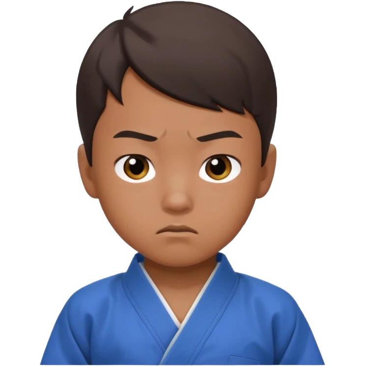 karate boy, asian emoji