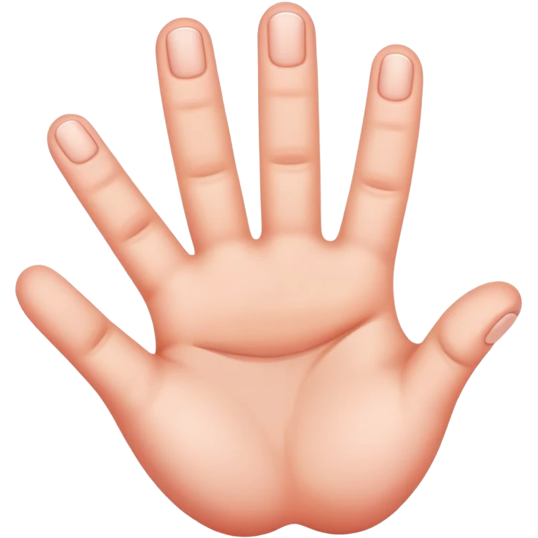 4 fingers emoji