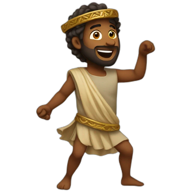 david dancing biblical emoji