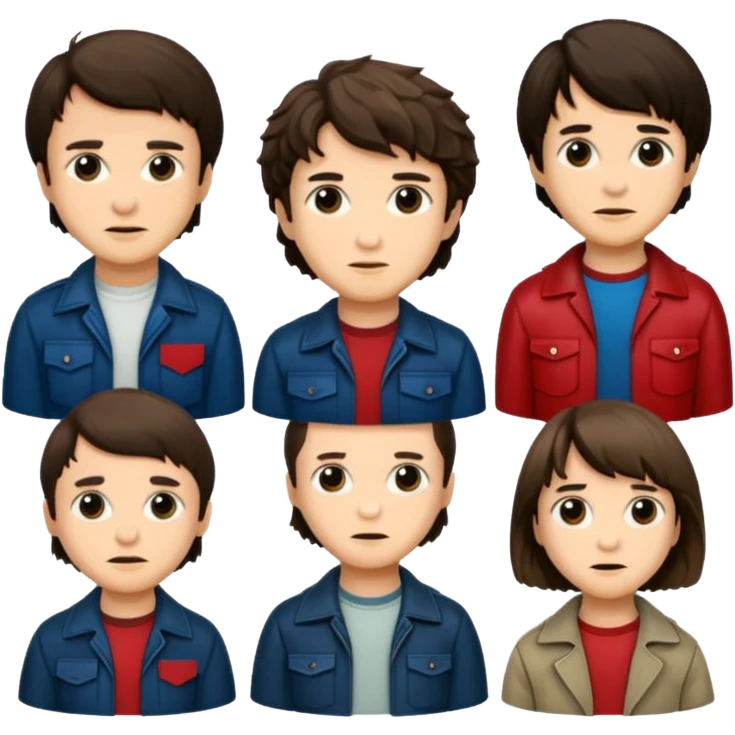 Stranger things stickers  emoji