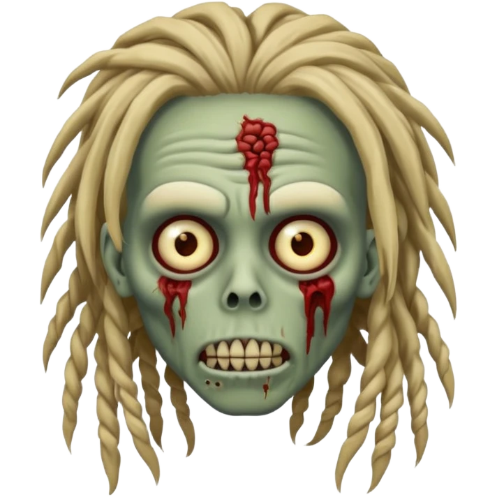 Zombie dreadhead  emoji