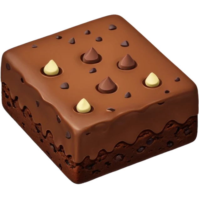 brownie emoji