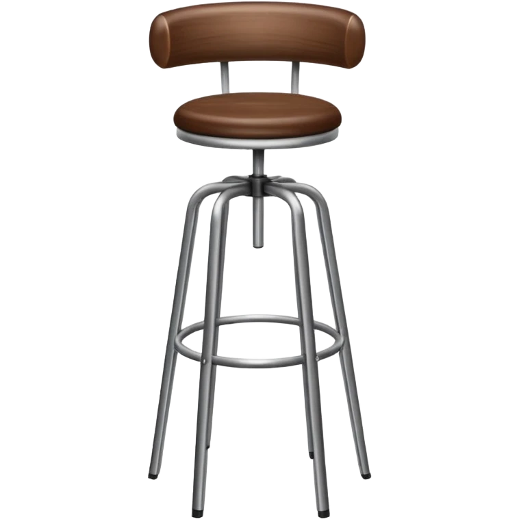 Bar stool and tipped over bar stool emoji