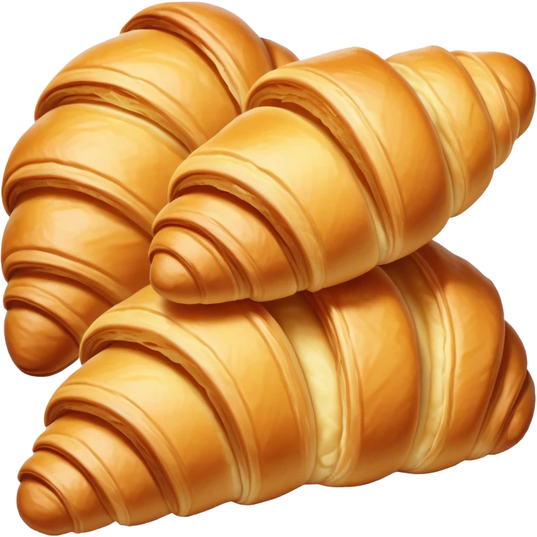 Buttery croissant emoji