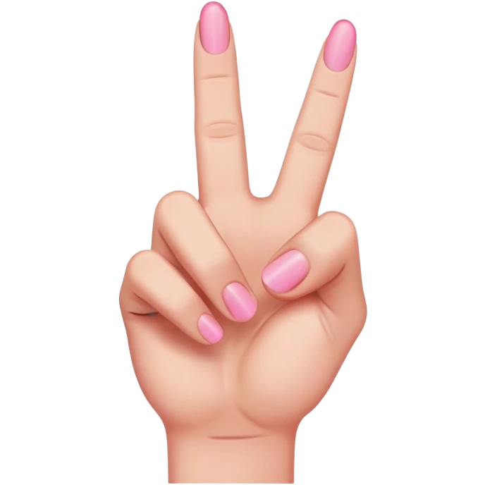 pink middle finger emoji
