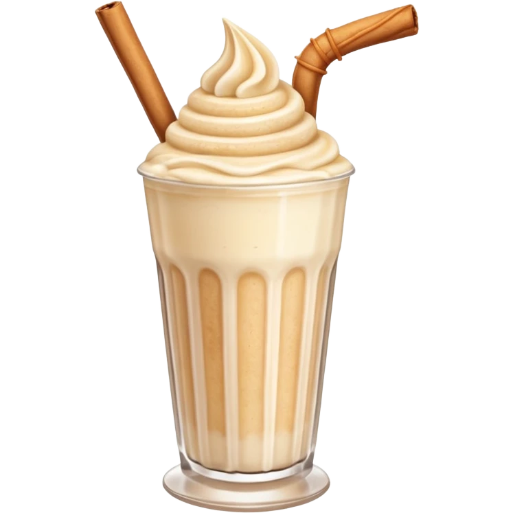 milkshake with churro emoji