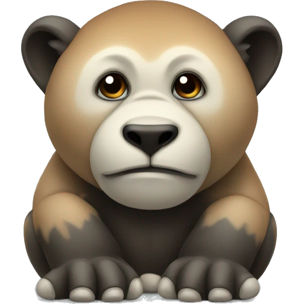 A sad endangered species animal emoji