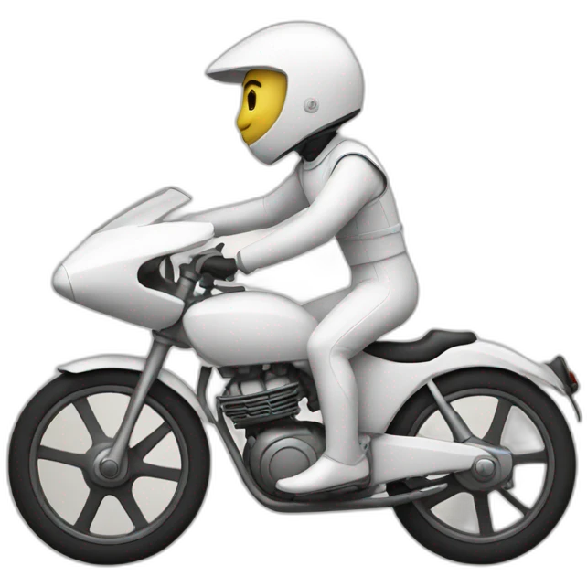 fencer on bike  emoji