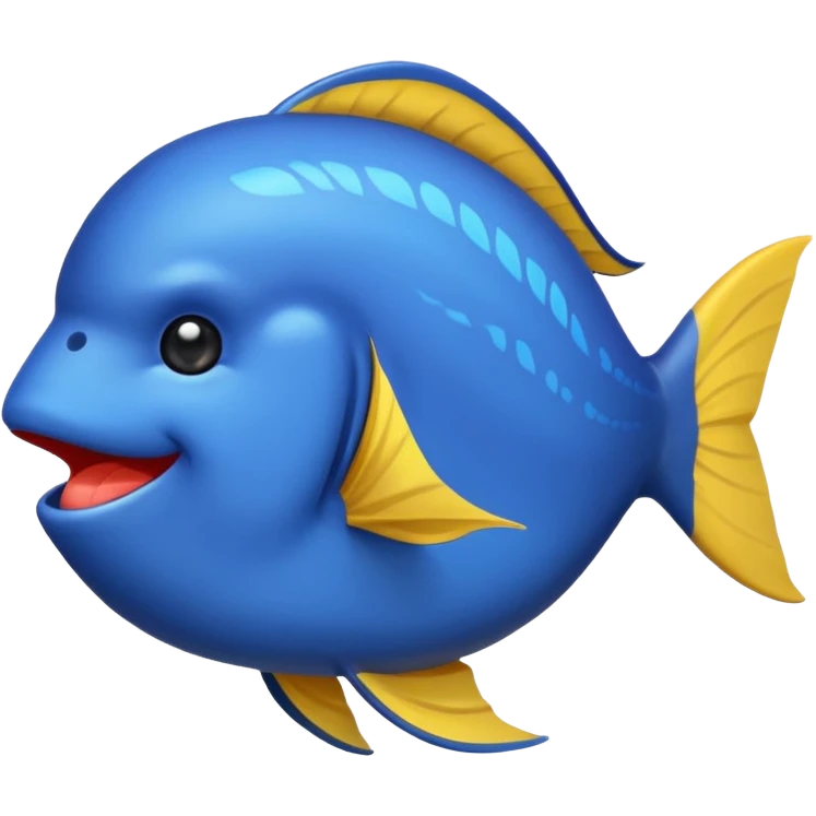 buatkan emoji namun berbentuk ikan 🐟 yang chubby untuk discord emoji tentang mancing untuk announcement  emoji