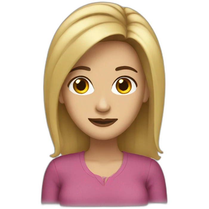 Rachel friends tv series emoji