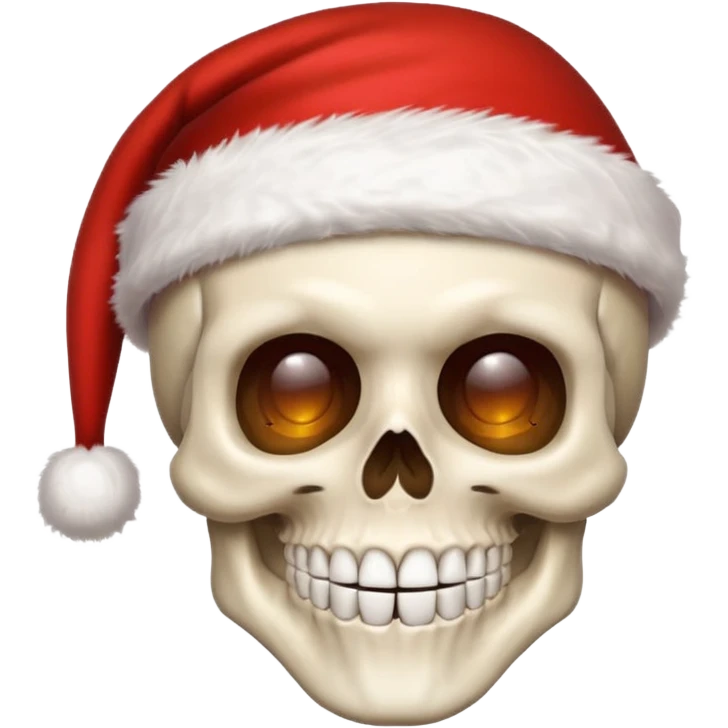 Skull ,Christmas  emoji