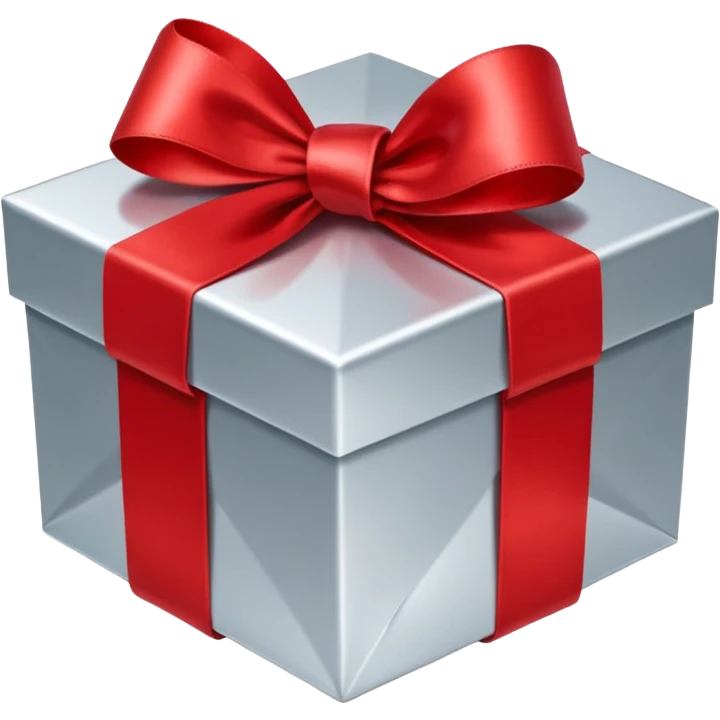 shiny diamond gift box emoji
