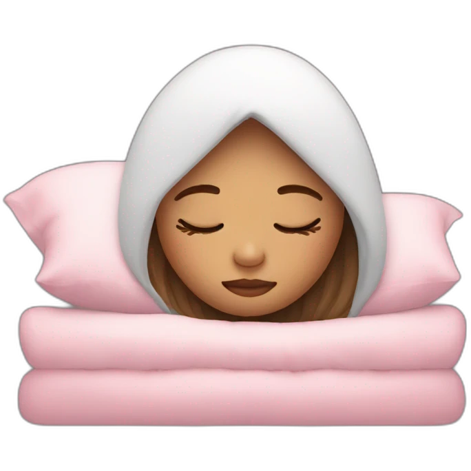 Sleep girl emoji
